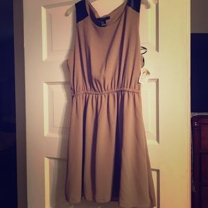 Tan dress